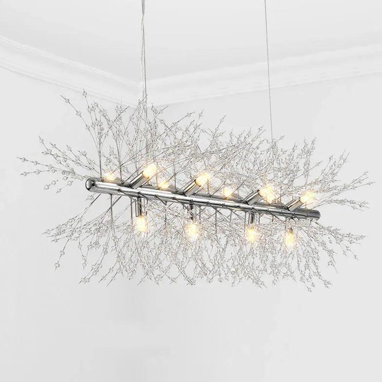 Transparent Branch Dining Room Modern Pendant Light - Clowas