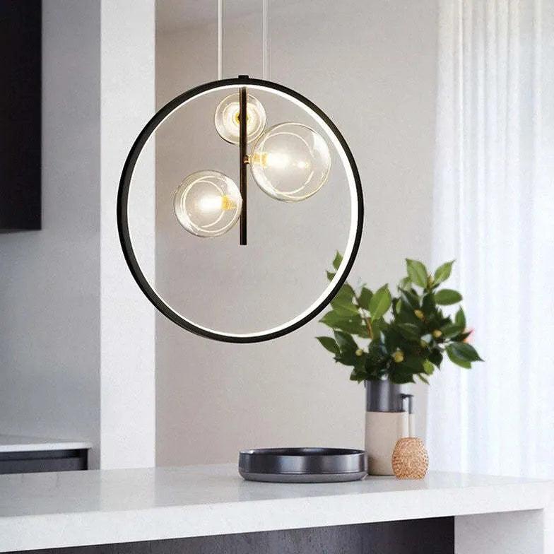 Nordic Glass Bubble LED Modern Pendant Light - Clowas