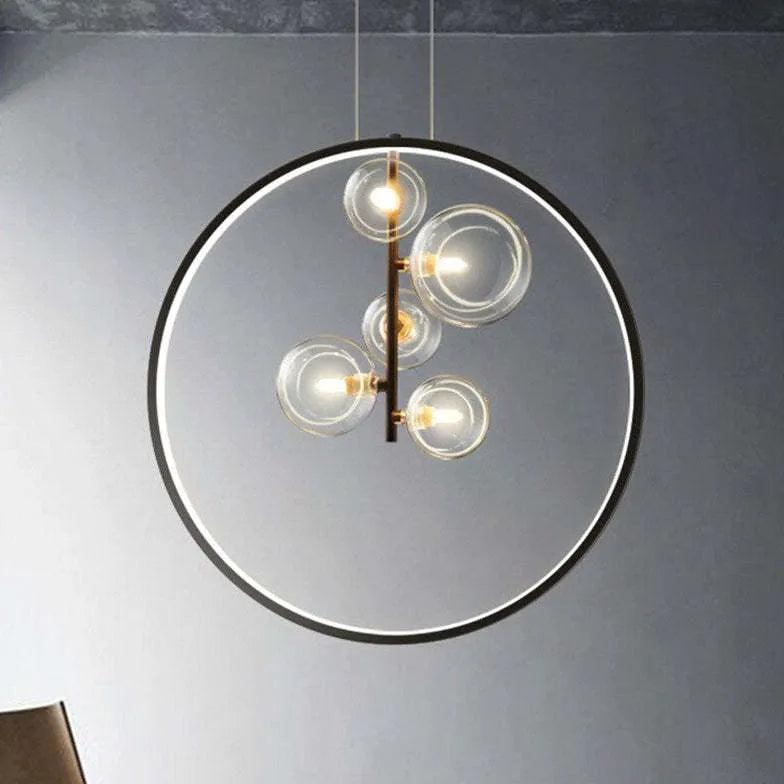 Nordic Glass Bubble LED Modern Pendant Light - Clowas