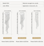 Nordic Modern Firefly Agate Chandeliers - Clowas