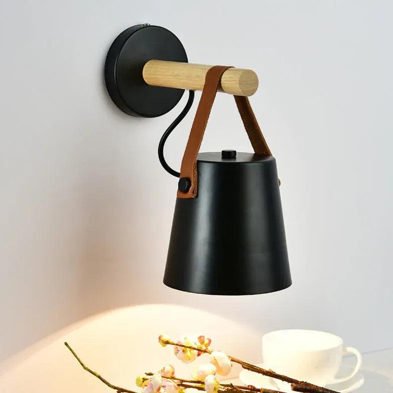 Nordic Modern Wooden Wall Light - Clowas