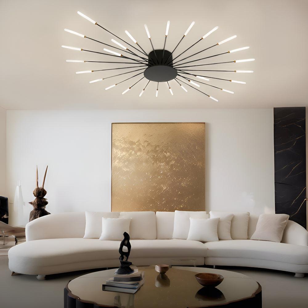 Firework Modern LED Flush Mount Ceiling Light - Clowas