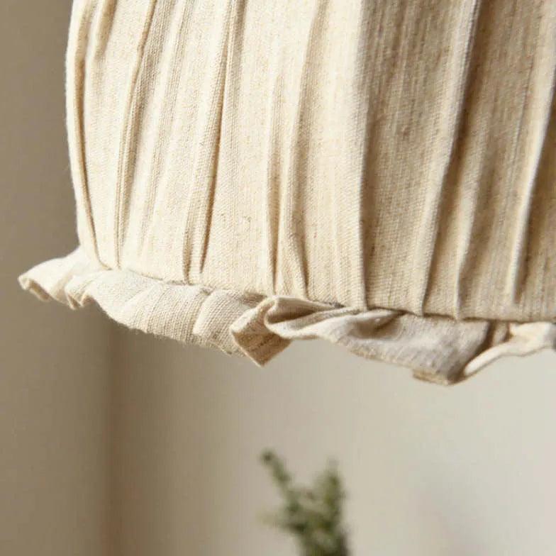 Fabric Art Bedroom Vintage Pendant Light - Clowas