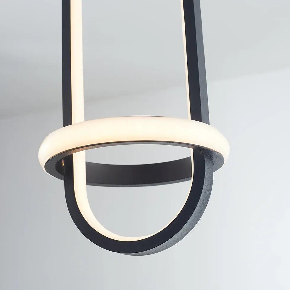 Oval Ring Bathroom Modern Pendant Light - Clowas