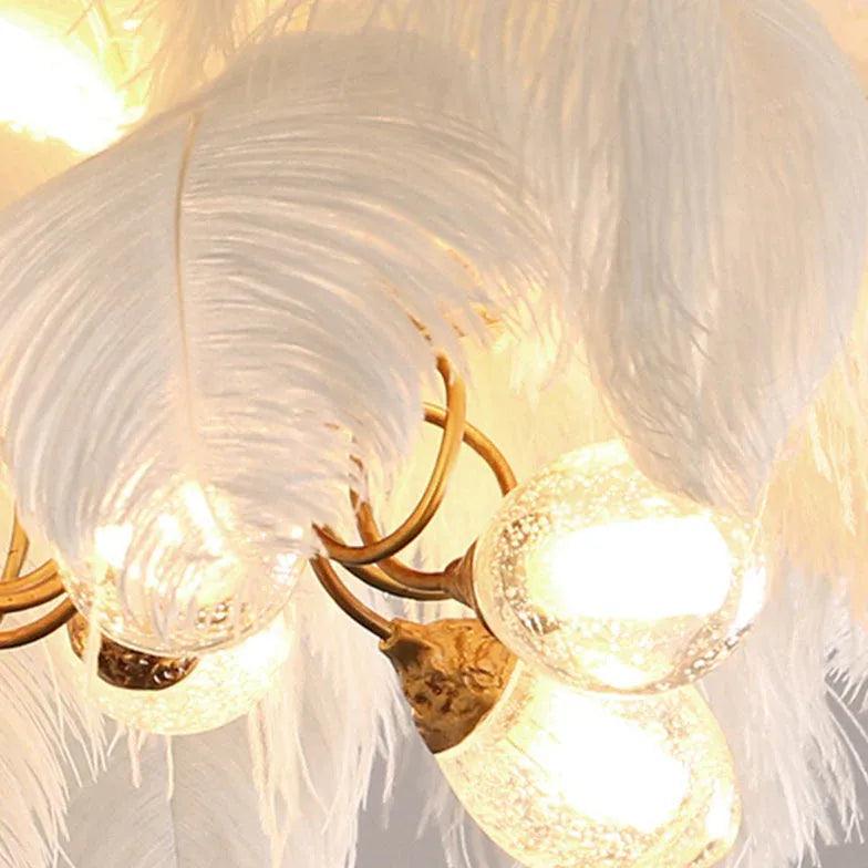 Feather Luxury LED Modern Pendant Light - Clowas