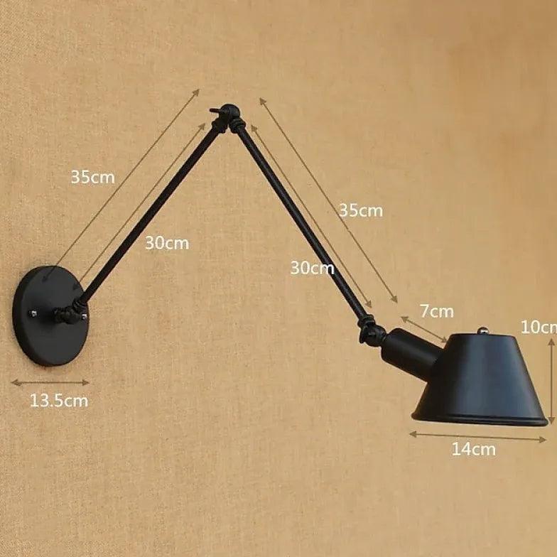 Office Wall Lights Black Vintage - Clowas