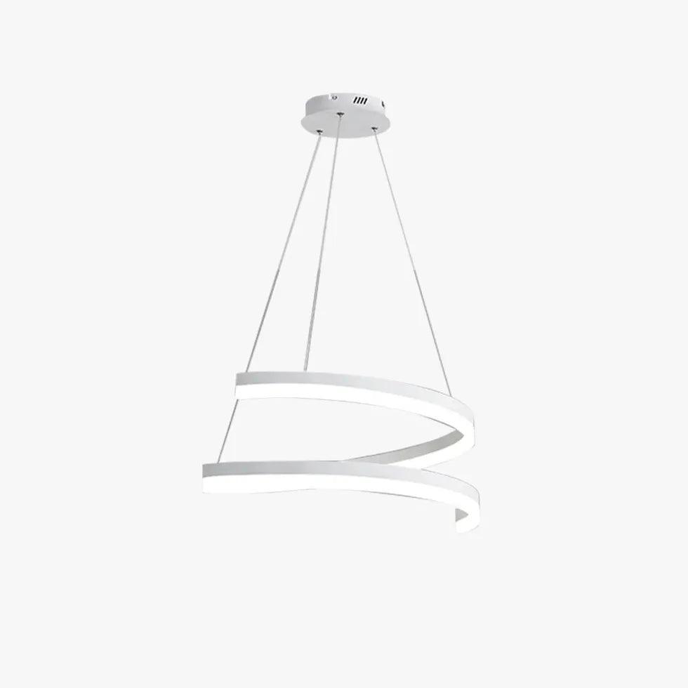 Office white led modern chandelier - Clowas