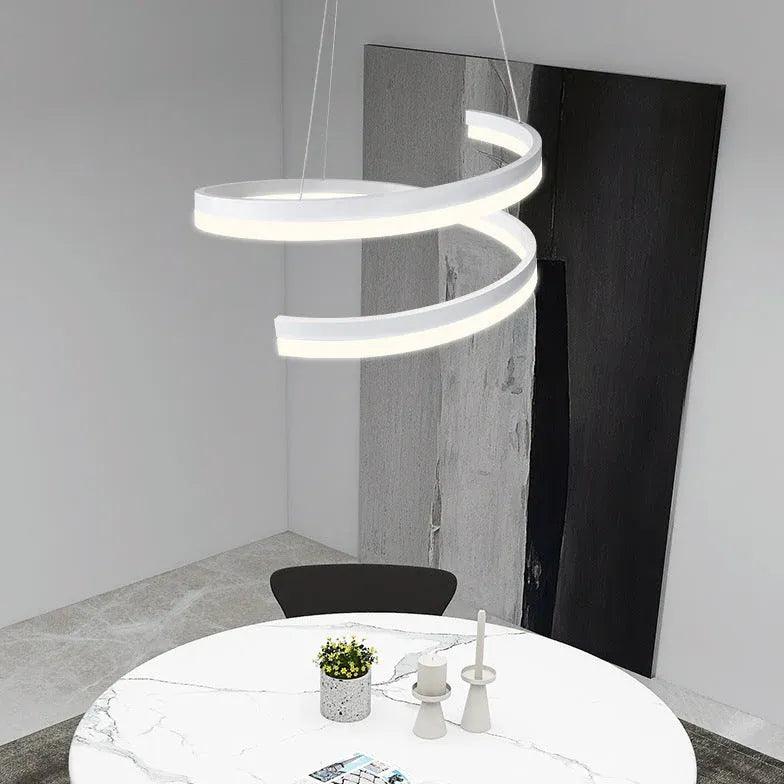 Office white led modern chandelier - Clowas