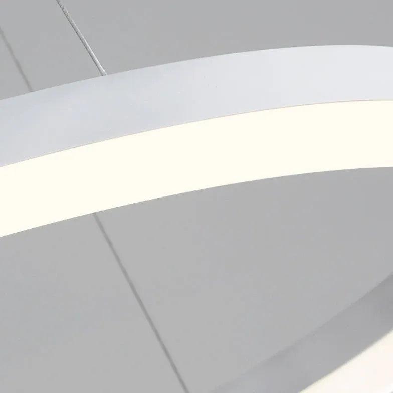 Office white led modern chandelier - Clowas