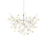 Rose Gold Branches LED Modern Chandelier - Clowas