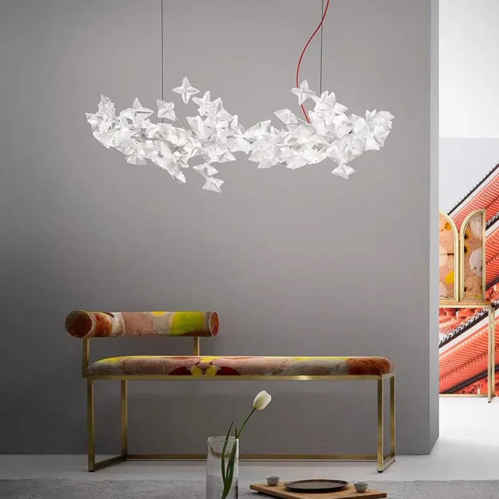 Transparent Stars For Living Room Pendant Light - Clowas