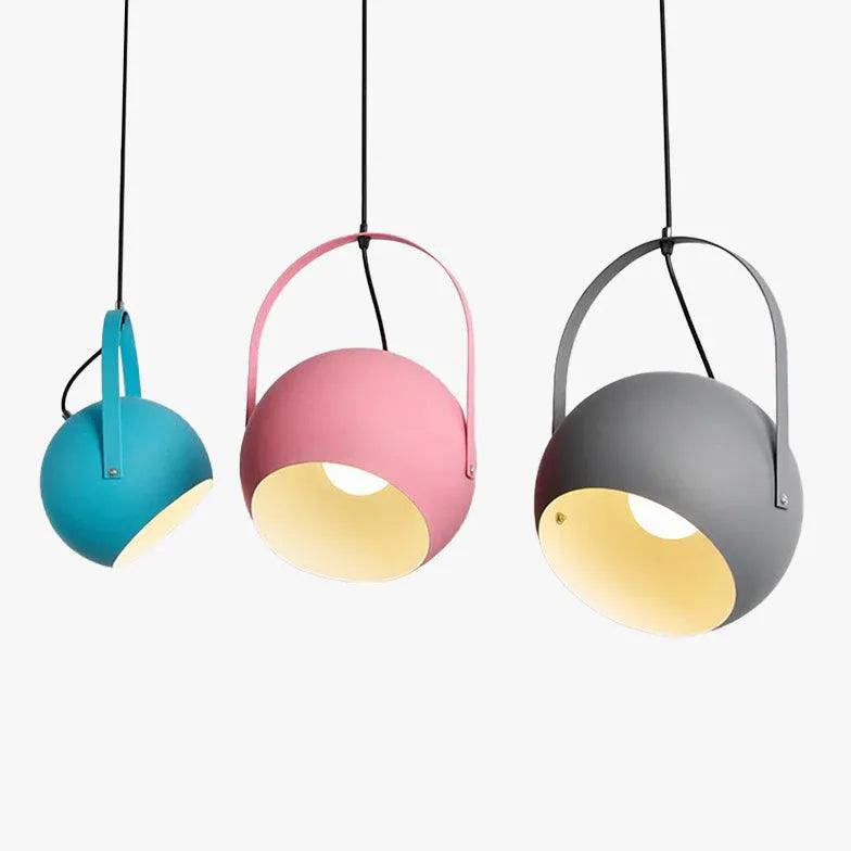 Open Handle Round Modern Pendant Light - Clowas