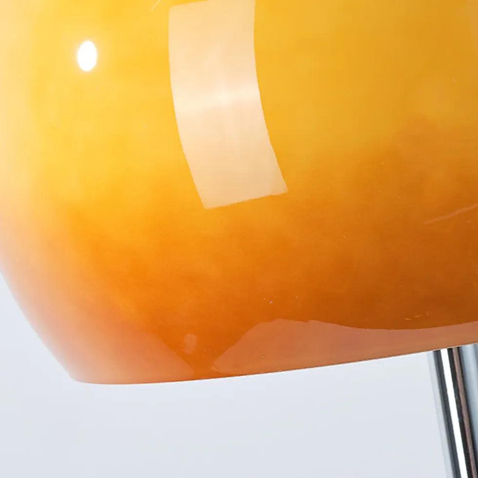 Orange Sphere Warm Light Floor Lamp - Clowas