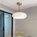 Orange Vintage Glass LED Ceiling Light - Clowas