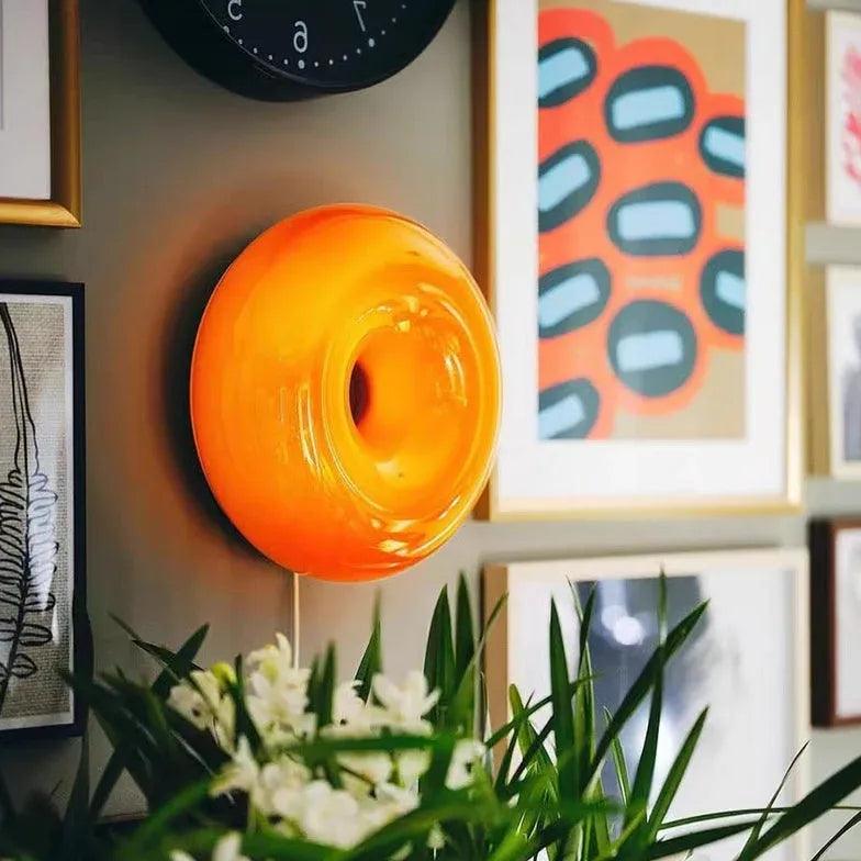 orange wall light modern led - Clowas