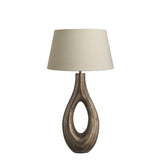 Brass Oval Design Table Lamp for Bedside