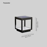 Solar Cube Lantern Outdoor Floor lamps - Clowas