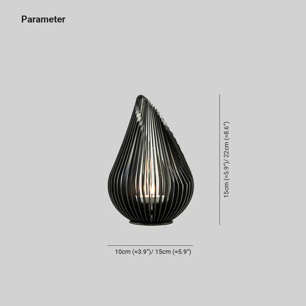 Water Droplet Metal Strip Decorative Floor Lamp - Clowas