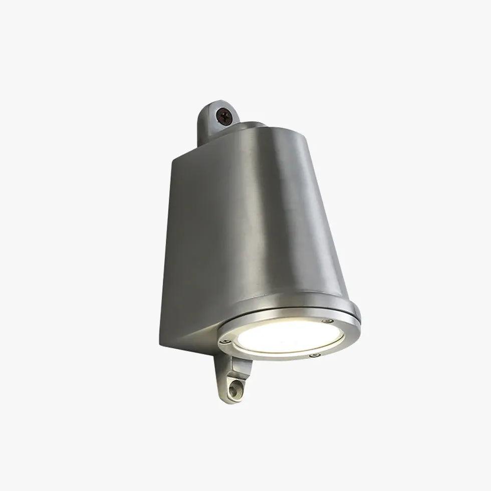 brushed metal wall lights outdoor - Clowas