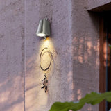 brushed metal wall lights outdoor - Clowas