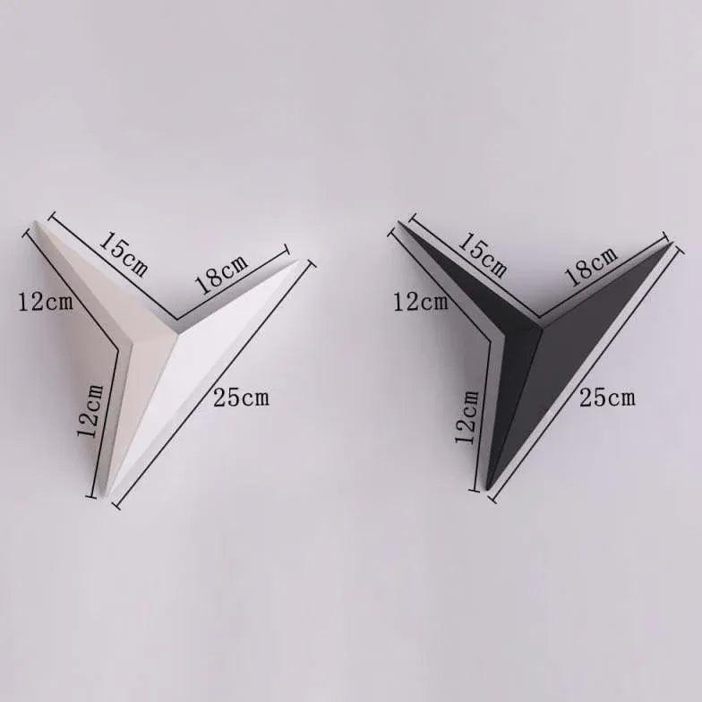 Upward Illumination Triangle Embedded Wall Lamp - Clowas
