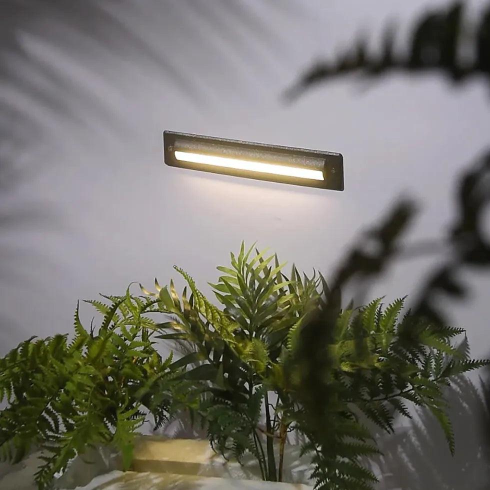 Linear Led black Step Outdoor Lights - Clowas