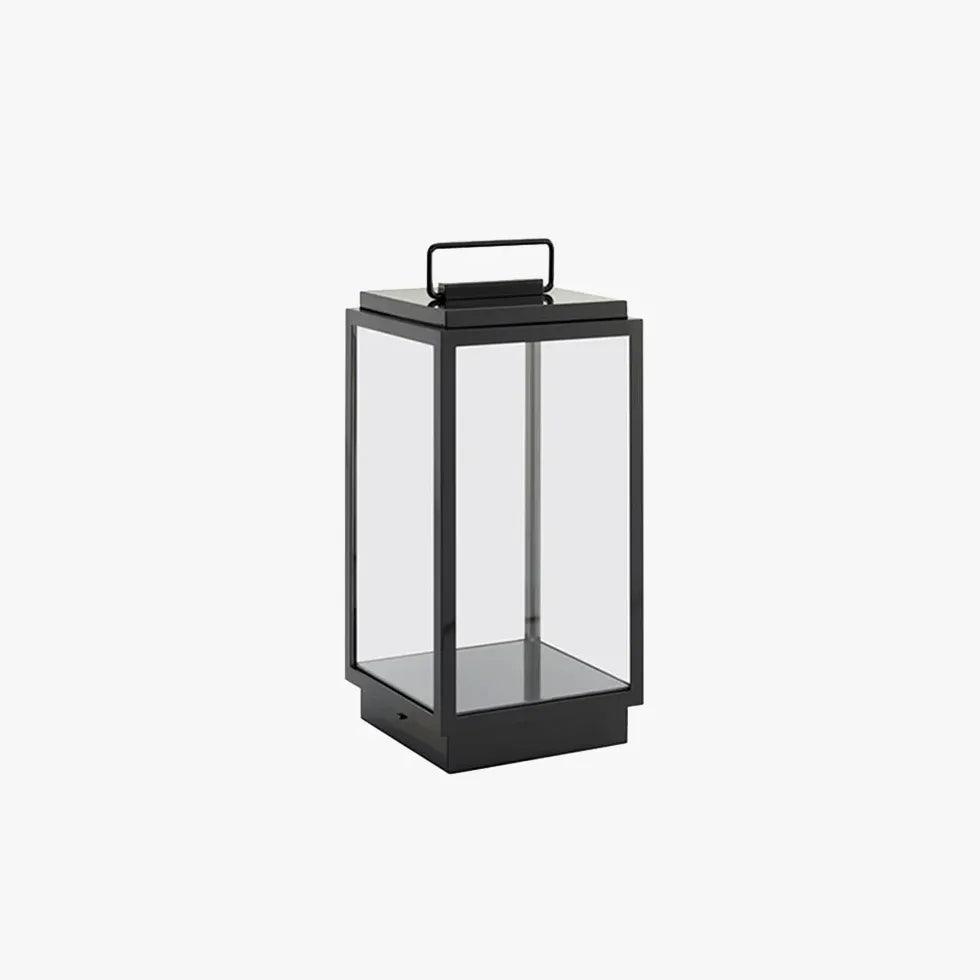 Handle Glass Lantern Outdoor Floor lamps - Clowas