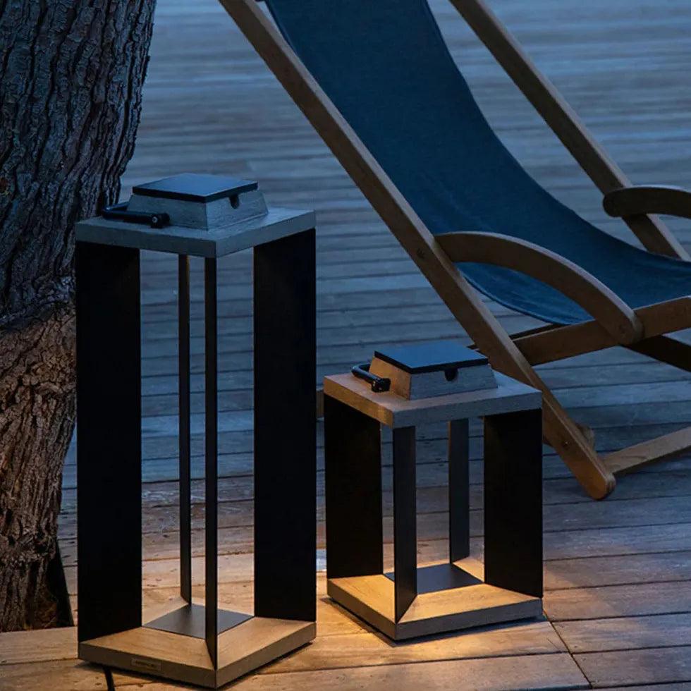 Cuboid Lanterns Led Outdoor Floor lamps - Clowas