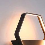 Hexagonal Plant Led Outdoor Wall Lights - Clowas