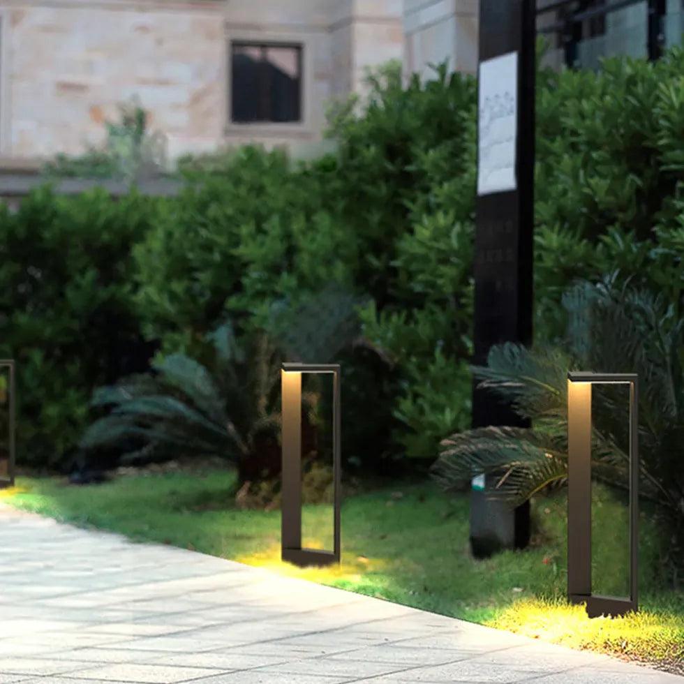 Minimalist LED Garden Bollard Lights - Clowas