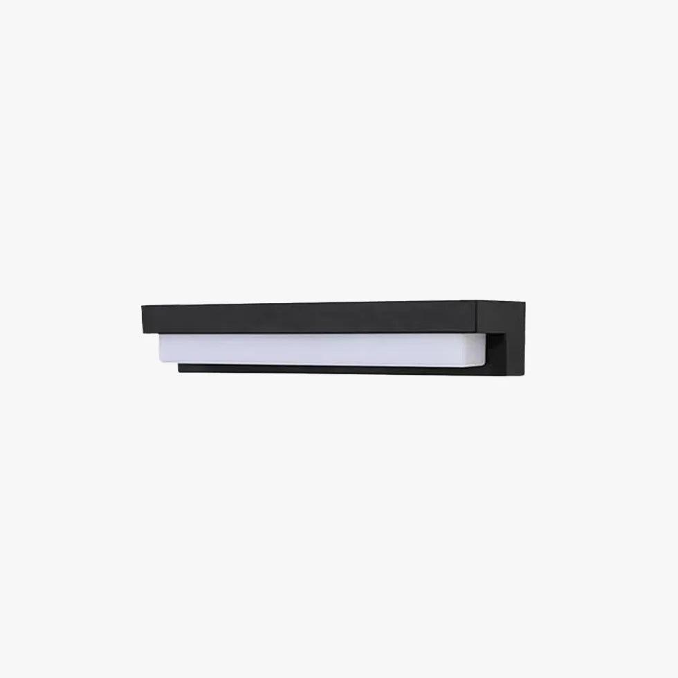 Rectangle Led Solar Outdoor Wall Lights - Clowas