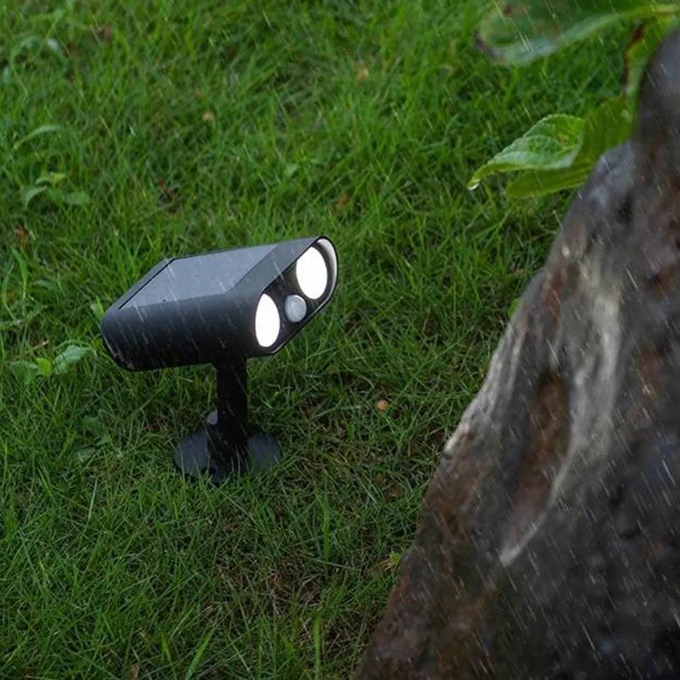 Dual head Solar Sensor outdoor Wall Lights - Clowas
