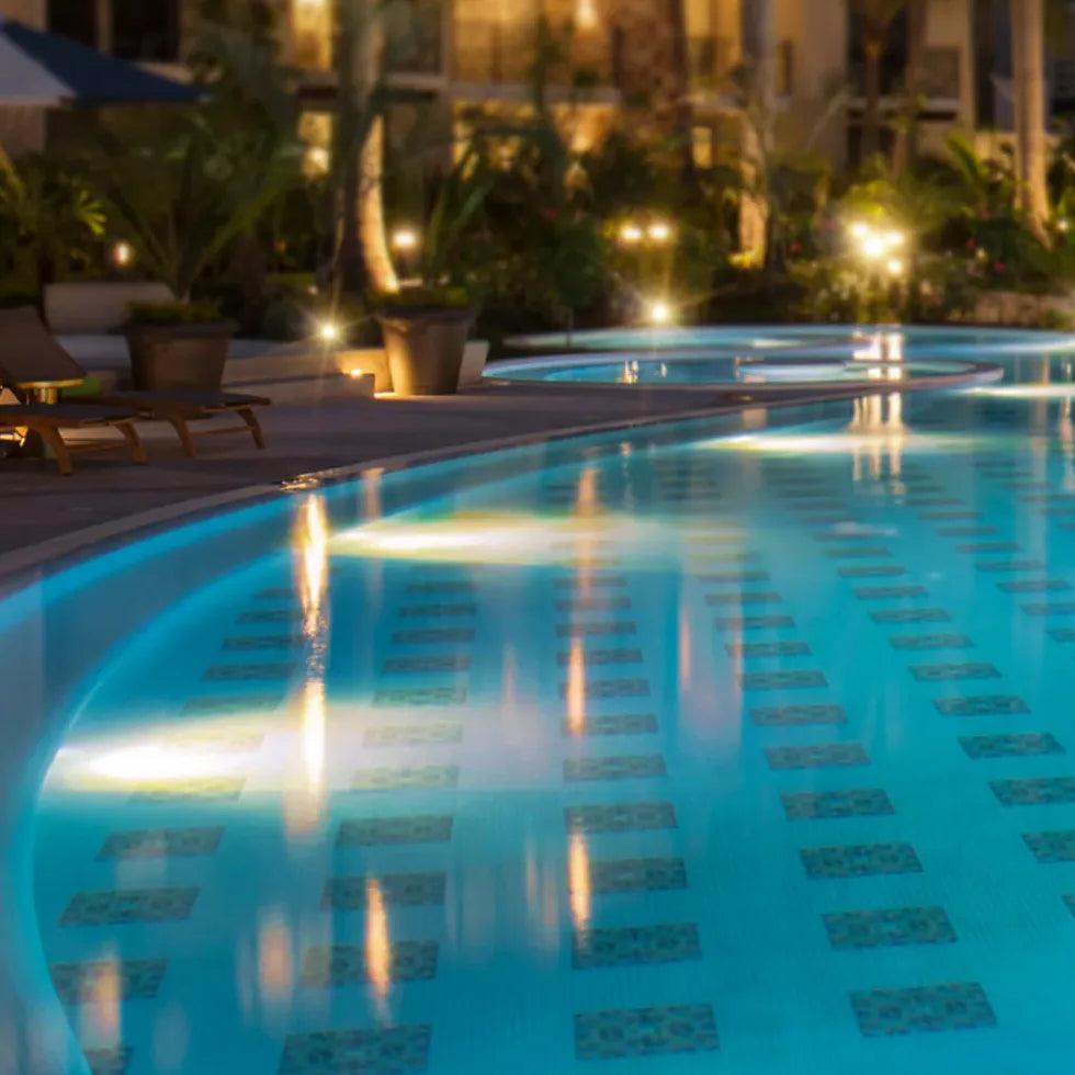 Metal Glass Underwater Waterproof Spotlight - Clowas