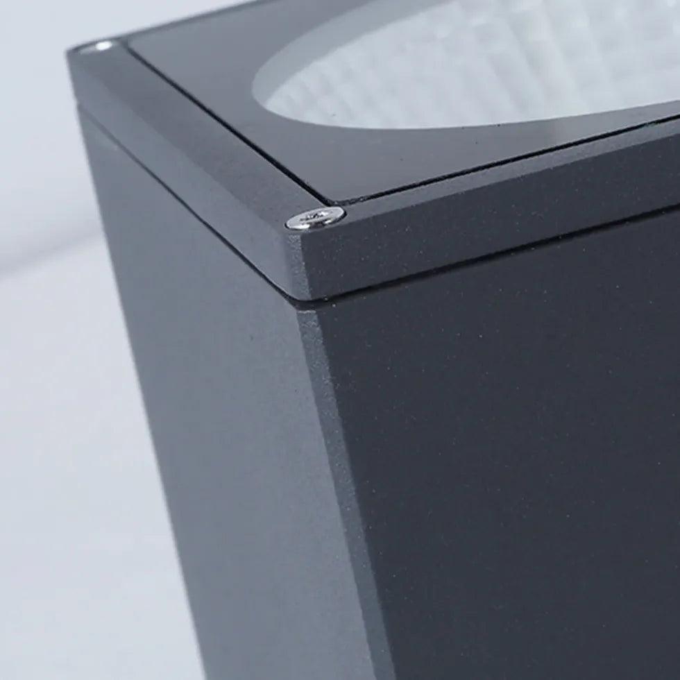 Cubic Linear Array Black Flush Ceiling Lights - Clowas