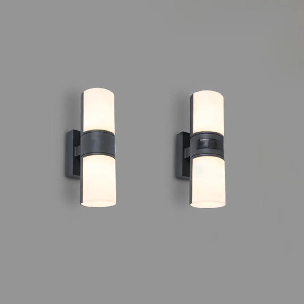 Rotatable Cylinder Outdoor Up and Down Wall Lights - Clowas