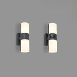 Rotatable Cylinder Outdoor Up and Down Wall Lights - Clowas
