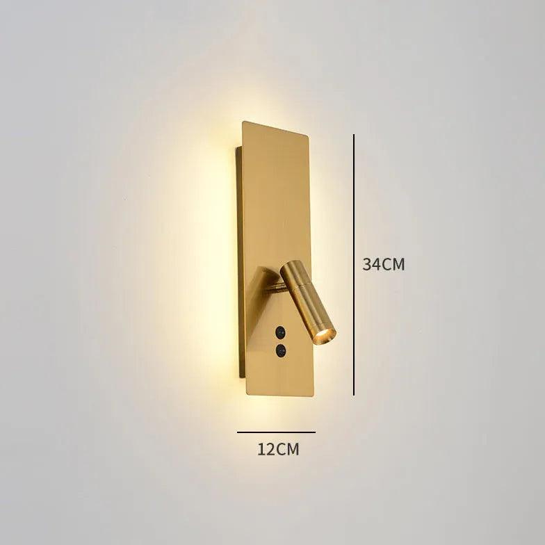Matte Yellow Wall Reading Lamp - Clowas
