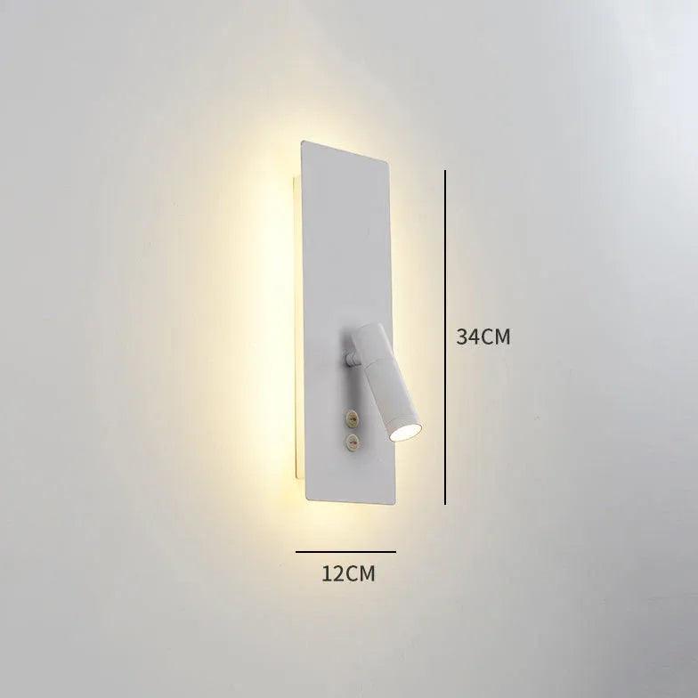 Matte Yellow Wall Reading Lamp - Clowas