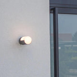Geometry Rotatable Black Led Outdoor Wall Lights - Clowas