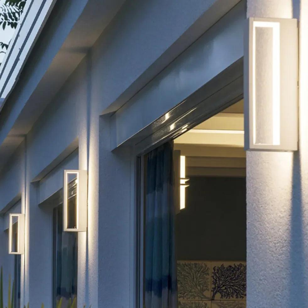 anthracite outdoor wall lights led - Clowas