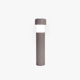 Grey Cylinder Garden Bollard Lights - Clowas