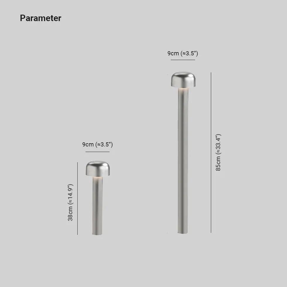 Mushroom Shaped Modern Bollard Lights - Clowas