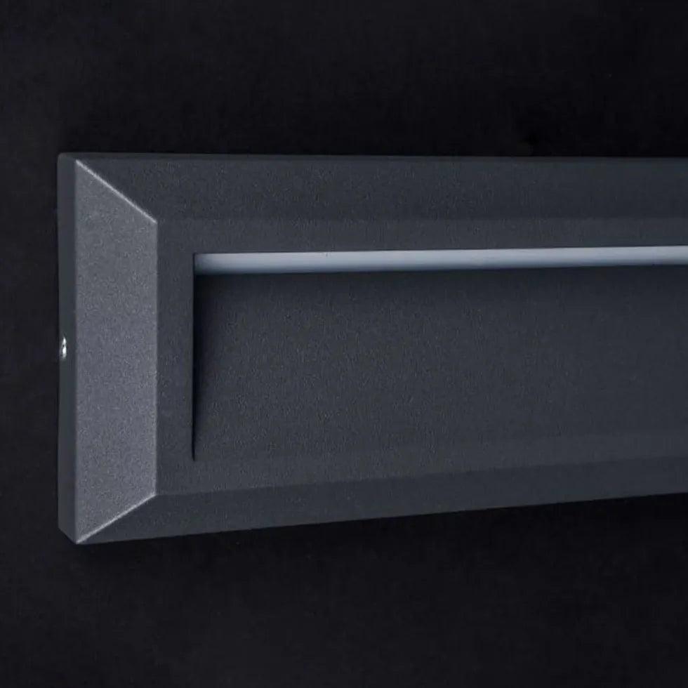 Recessed Garden Wall Lights Black - Clowas