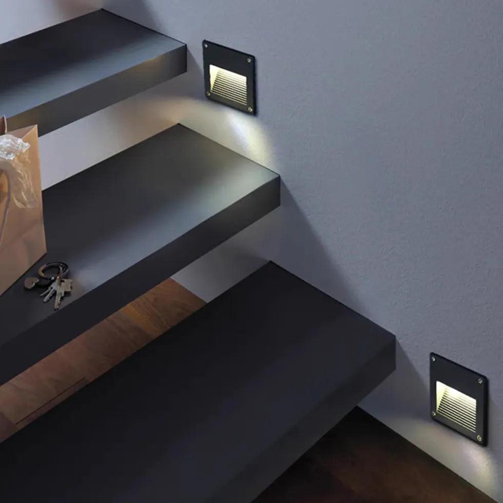 Recessed Sensor LED Step Outdoor Lights - Clowas