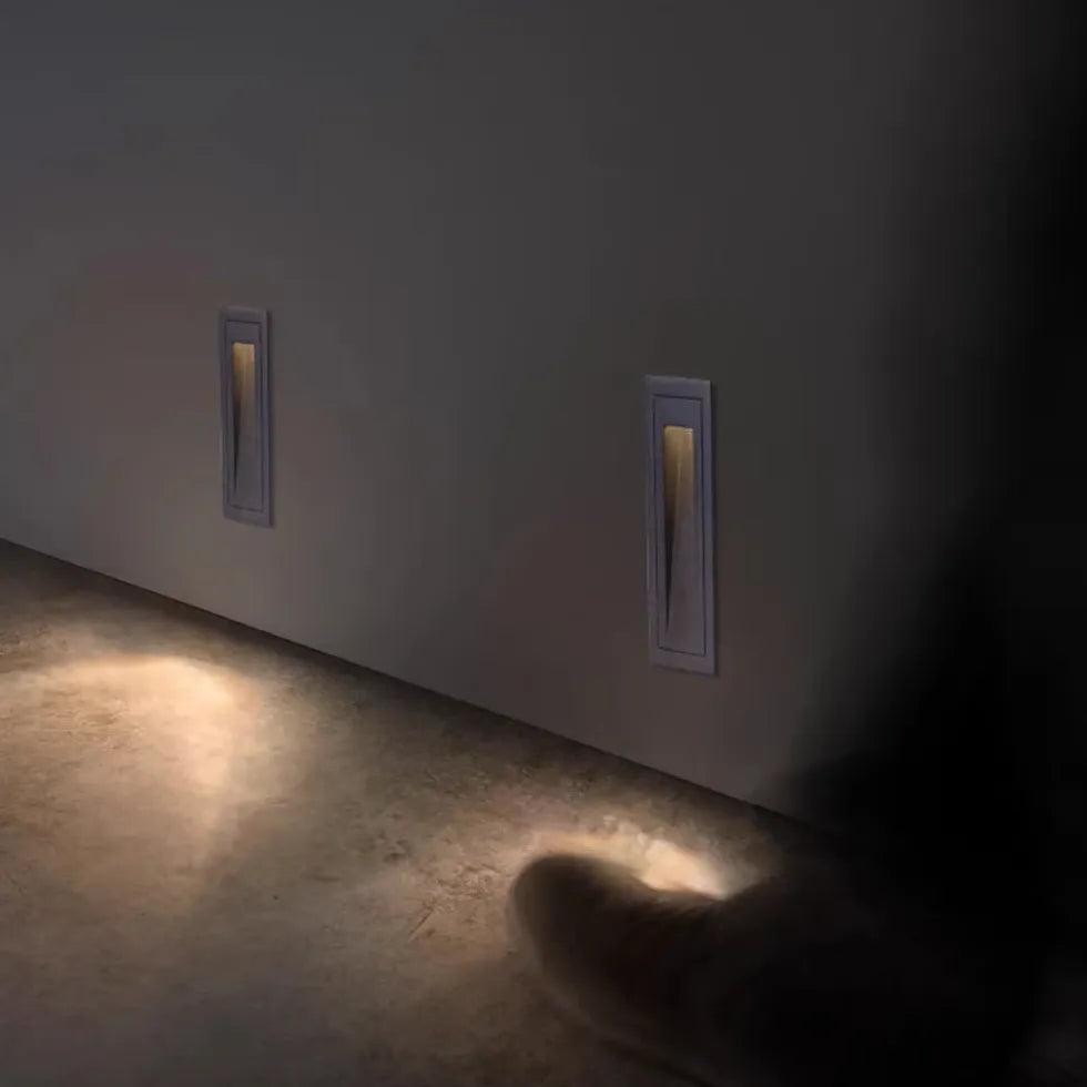 Geometric Recessed LED Step Outdoor Lights - Clowas