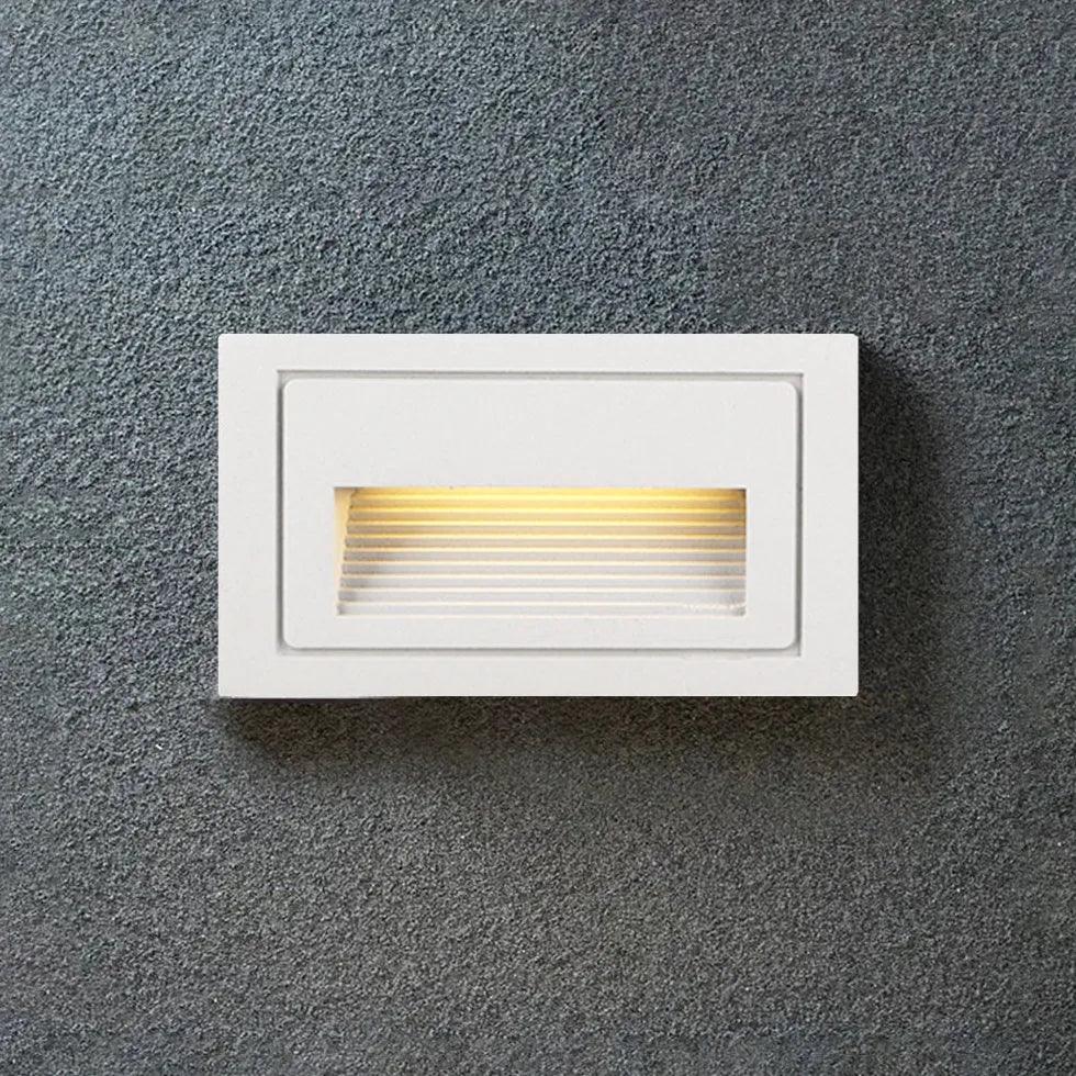 Geometric Recessed LED Step Outdoor Lights - Clowas