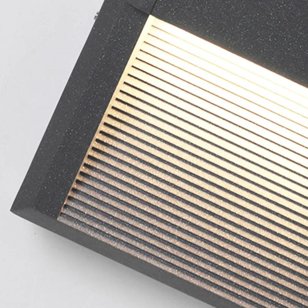 stairway wall lighting with sensor black - Clowas