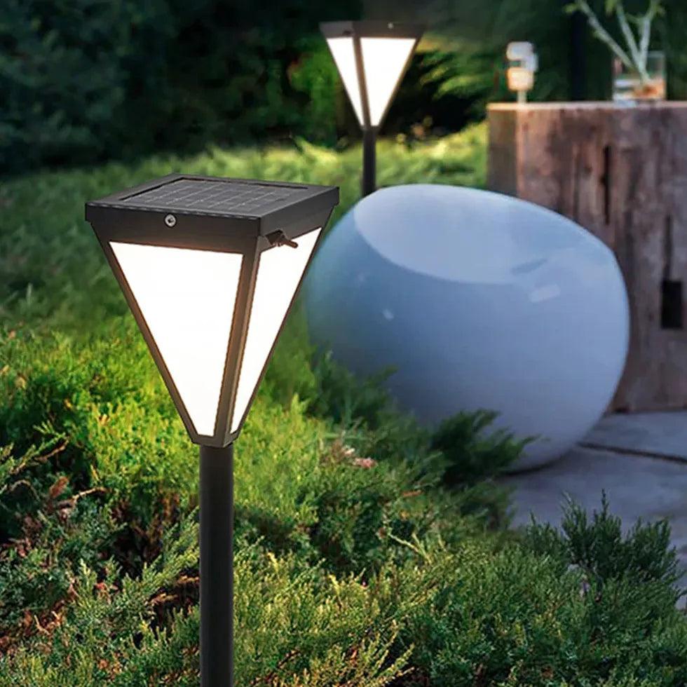 Diamond shaped Led solar Bollard Lights - Clowas