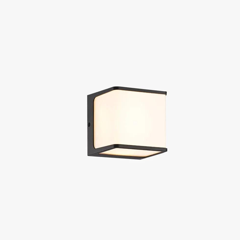 Square Motion Sensor Outdoor Wall Light - Clowas