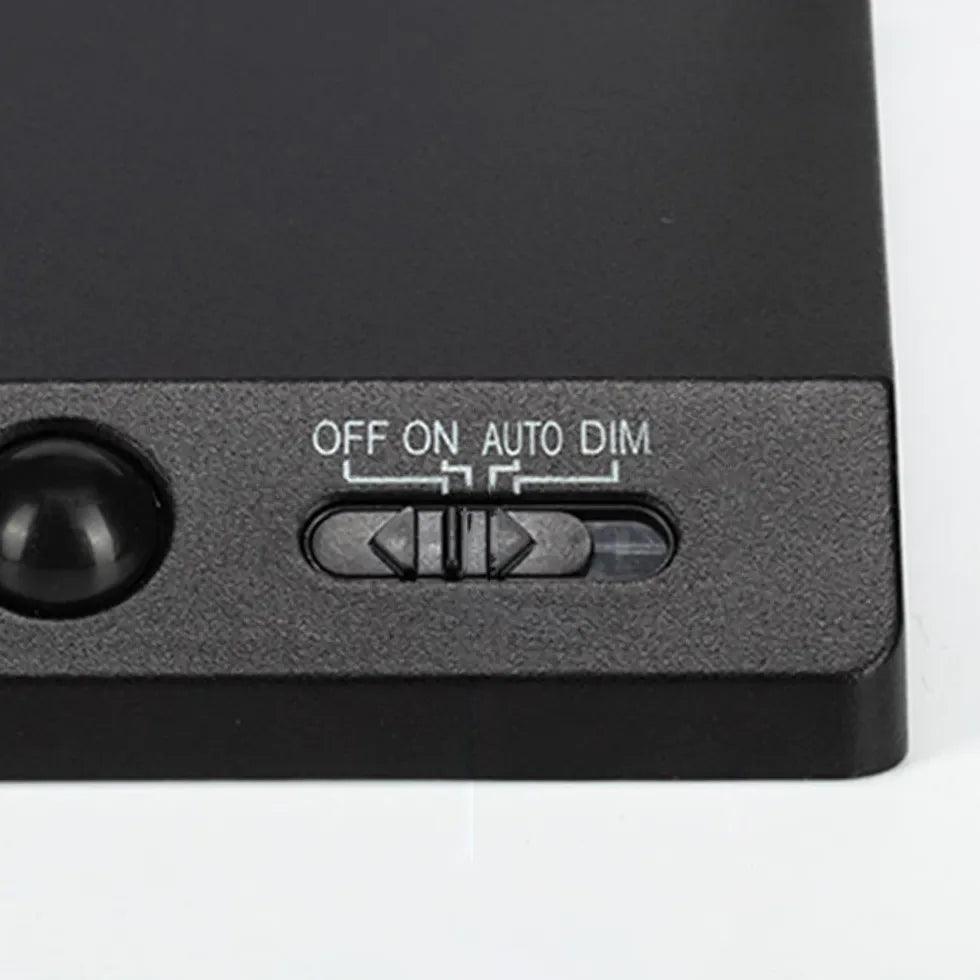 Folding Sensor Black Led Outdoor Wall Lights - Clowas